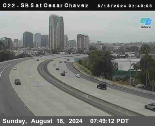 SB 5 at Cesar E Chaves Prkwy