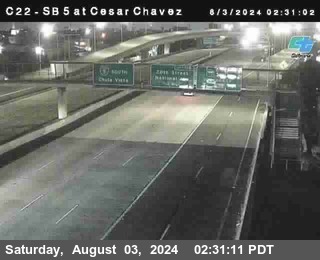 SB 5 at Cesar E Chaves Prkwy