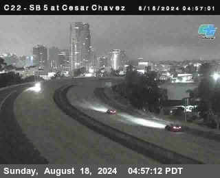 SB 5 at Cesar E Chaves Prkwy