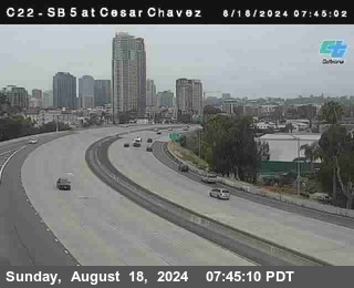 SB 5 at Cesar E Chaves Prkwy