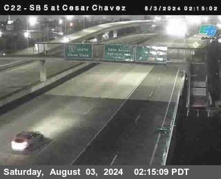 SB 5 at Cesar E Chaves Prkwy