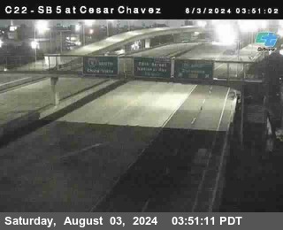 SB 5 at Cesar E Chaves Prkwy