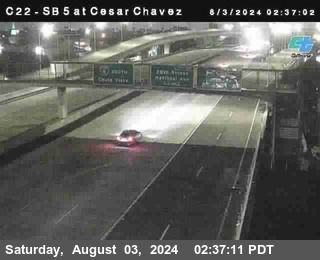 SB 5 at Cesar E Chaves Prkwy