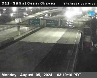 SB 5 at Cesar E Chaves Prkwy