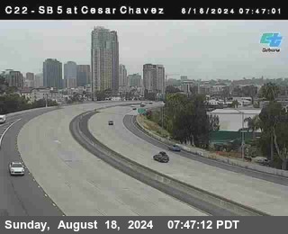 SB 5 at Cesar E Chaves Prkwy