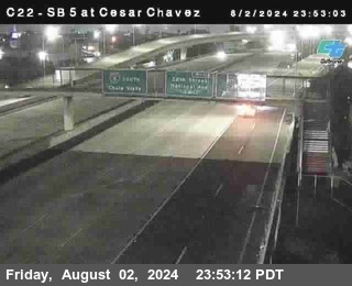 SB 5 at Cesar E Chaves Prkwy