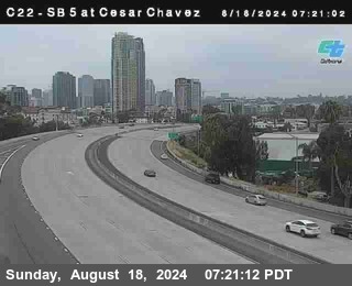 SB 5 at Cesar E Chaves Prkwy