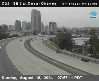 SB 5 at Cesar E Chaves Prkwy