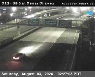 SB 5 at Cesar E Chaves Prkwy