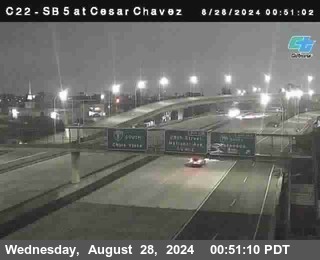 SB 5 at Cesar E Chaves Prkwy