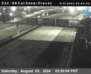 SB 5 at Cesar E Chaves Prkwy