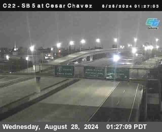 SB 5 at Cesar E Chaves Prkwy