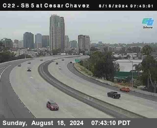 SB 5 at Cesar E Chaves Prkwy