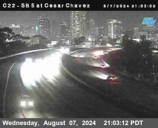 SB 5 at Cesar E Chaves Prkwy