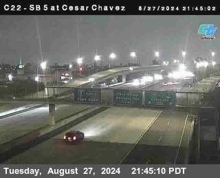 SB 5 at Cesar E Chaves Prkwy