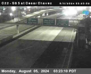 SB 5 at Cesar E Chaves Prkwy