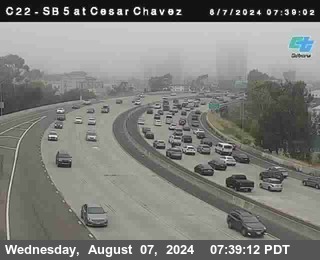 SB 5 at Cesar E Chaves Prkwy