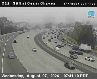 SB 5 at Cesar E Chaves Prkwy