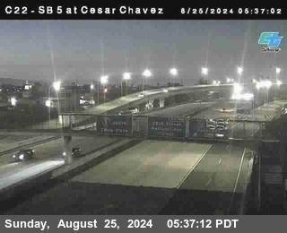 SB 5 at Cesar E Chaves Prkwy