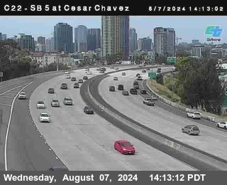 SB 5 at Cesar E Chaves Prkwy