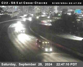 SB 5 at Cesar E Chaves Prkwy