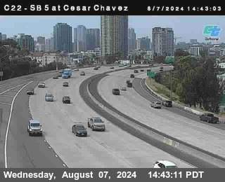 SB 5 at Cesar E Chaves Prkwy