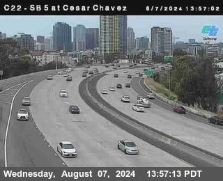 SB 5 at Cesar E Chaves Prkwy