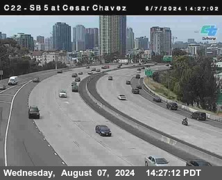 SB 5 at Cesar E Chaves Prkwy