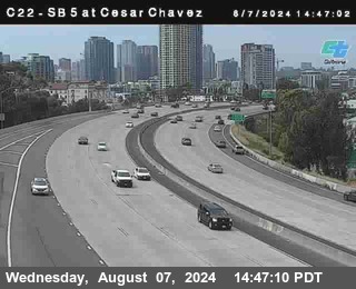 SB 5 at Cesar E Chaves Prkwy