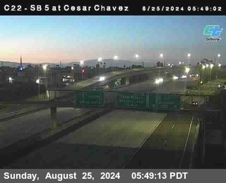 SB 5 at Cesar E Chaves Prkwy