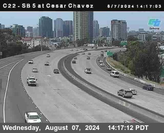 SB 5 at Cesar E Chaves Prkwy