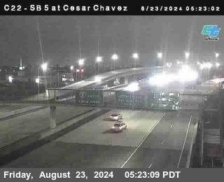 SB 5 at Cesar E Chaves Prkwy