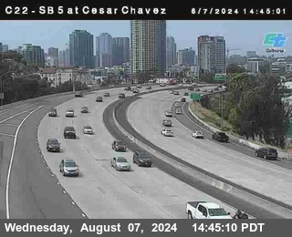 SB 5 at Cesar E Chaves Prkwy