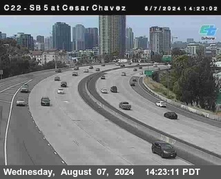 SB 5 at Cesar E Chaves Prkwy