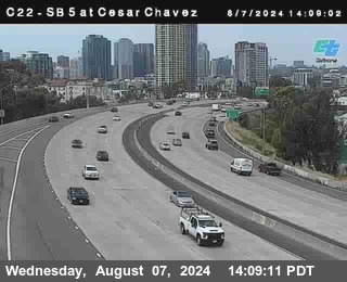 SB 5 at Cesar E Chaves Prkwy