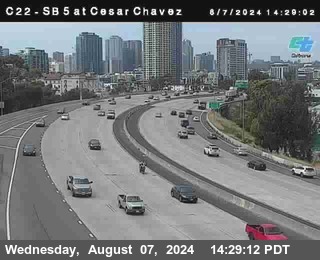 SB 5 at Cesar E Chaves Prkwy