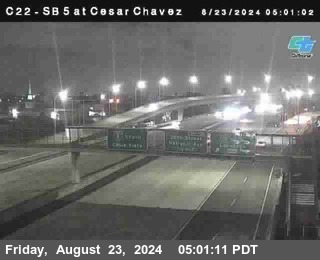 SB 5 at Cesar E Chaves Prkwy