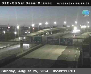 SB 5 at Cesar E Chaves Prkwy