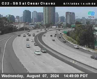 SB 5 at Cesar E Chaves Prkwy