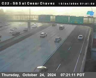 SB 5 at Cesar E Chaves Prkwy