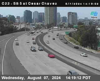 SB 5 at Cesar E Chaves Prkwy