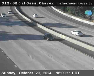 SB 5 at Cesar E Chaves Prkwy