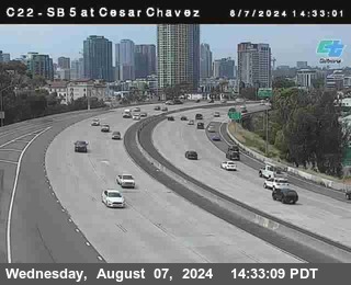 SB 5 at Cesar E Chaves Prkwy