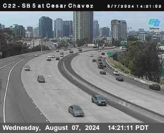 SB 5 at Cesar E Chaves Prkwy