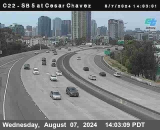 SB 5 at Cesar E Chaves Prkwy