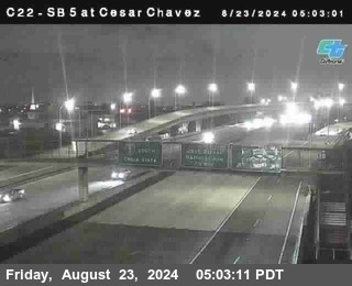 SB 5 at Cesar E Chaves Prkwy