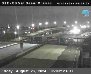 SB 5 at Cesar E Chaves Prkwy