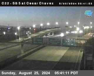 SB 5 at Cesar E Chaves Prkwy