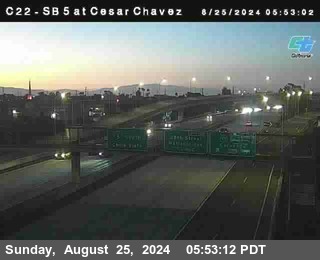 SB 5 at Cesar E Chaves Prkwy