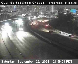 SB 5 at Cesar E Chaves Prkwy